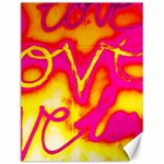 Pop Art Love Graffiti Canvas 12  x 16  11.86 x15.41  Canvas - 1