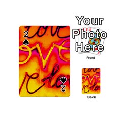  Graffiti Love Playing Cards 54 Designs (mini) by essentialimage365