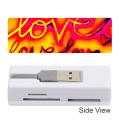  Graffiti Love Memory Card Reader (stick) by essentialimage365