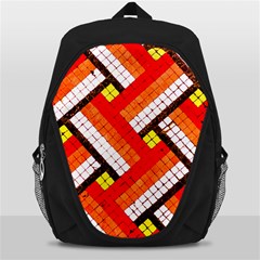 Pop Art Mosaic Backpack Bag by essentialimage365