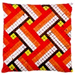 Pop Art Mosaic Large Flano Cushion Case (Two Sides) Back