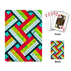 Pop Art Mosaic Playing Cards Single Design (rectangle) by essentialimage365