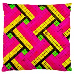 Pop Art Mosaic Standard Flano Cushion Case (two Sides) by essentialimage365