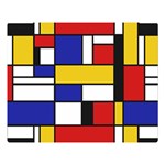 Stripes And Colors Textile Pattern Retro Double Sided Flano Blanket (Large)  80 x60  Blanket Front