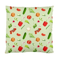 Seamless Pattern With Vegetables  Delicious Vegetables Standard Cushion Case (two Sides) by SychEva