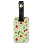 Seamless Pattern With Vegetables  Delicious Vegetables Luggage Tag (one side) Front