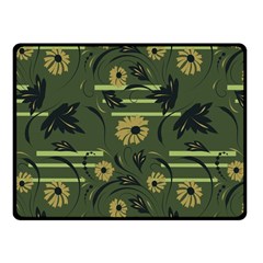 Folk Flowers Art Pattern Floral  Surface Design  Seamless Pattern Fleece Blanket (small) by Eskimos