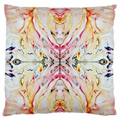 Painted Web Repeats Standard Flano Cushion Case (two Sides) by kaleidomarblingart