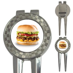 Cheeseburger 3-in-1 Golf Divots by snackkingdom