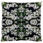 White Bush Repeats Standard Flano Cushion Case (Two Sides) Front