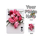 Scattered roses Playing Cards 54 Designs (Mini) Front - SpadeQ