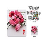 Scattered roses Playing Cards 54 Designs (Mini) Front - Heart3