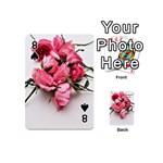 Scattered roses Playing Cards 54 Designs (Mini) Front - Spade8