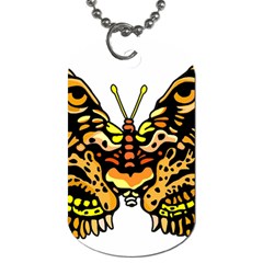 Bigcat Butterfly Dog Tag (one Side) by IIPhotographyAndDesigns