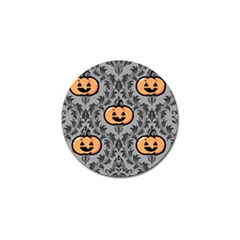 Pumpkin Pattern Golf Ball Marker (4 Pack) by NerdySparkleGoth