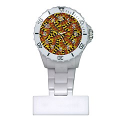 Modern Zippers Plastic Nurses Watch by Sparkle