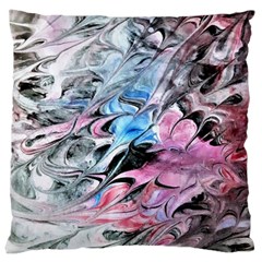 Abstract Waves Module Standard Flano Cushion Case (two Sides) by kaleidomarblingart