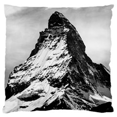 Matterhorn-switzerland-mountain Large Flano Cushion Case (one Side) by Amaryn4rt