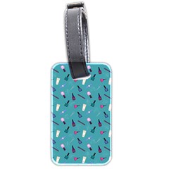 Manicure Supplies  Nail Polish Luggage Tag (two Sides) by SychEva