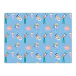 Beautiful Girls With Drinks Double Sided Flano Blanket (Mini)  35 x27  Blanket Front