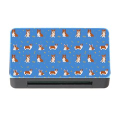 Cute Corgi Dogs Memory Card Reader With Cf by SychEva