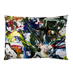 Snow In A City-1-1 Pillow Case (two Sides) by bestdesignintheworld