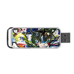 Snow In A City-1-1 Portable Usb Flash (one Side) by bestdesignintheworld