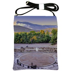 Epidaurus Theater, Peloponnesse, Greece Shoulder Sling Bag by dflcprintsclothing