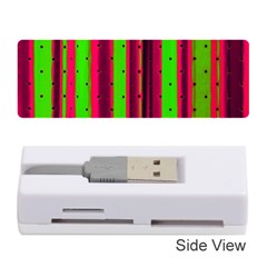 Warped Stripy Dots Memory Card Reader (stick) by essentialimage365