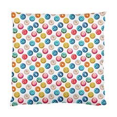 Multicolored Sweet Donuts Standard Cushion Case (two Sides) by SychEva