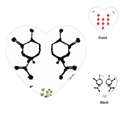 Chirality Playing Cards Single Design (heart) by Limerence