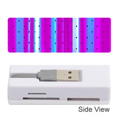 Warped Stripy Dots Memory Card Reader (stick) by essentialimage365