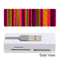 Warped Stripy Dots Memory Card Reader (stick) by essentialimage365