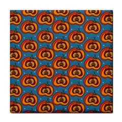 Pumpkin In Pumpkin Tile Coaster by SychEva