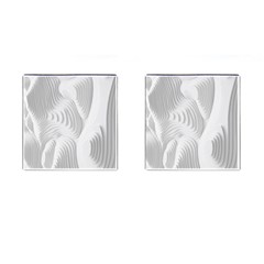 Illusion Waves Cufflinks (square) by Sparkle