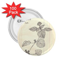 Lemon Balm 2 25  Buttons (100 Pack)  by Limerence