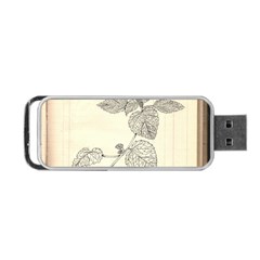 Lemon Balm Portable Usb Flash (one Side) by Limerence