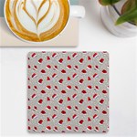 Santa Hat UV Print Square Tile Coaster  Front