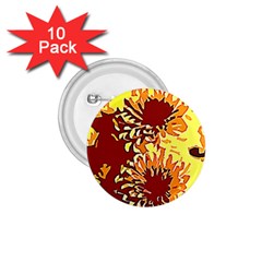 Sunflowers 1 75  Buttons (10 Pack) by 3cl3ctix