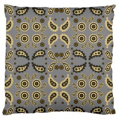 Floral Folk Damask Pattern Fantasy Flowers Floral Geometric Fantasy Standard Flano Cushion Case (one Side) by Eskimos