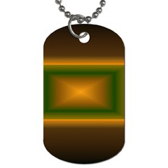 Gradient Dog Tag (one Side) by Sparkle