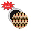 Champagne For The Holiday 1.75  Magnets (10 pack)  Front