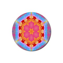 Digitalart Rubber Coaster (round) by Sparkle