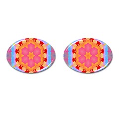 Digitalart Cufflinks (oval) by Sparkle