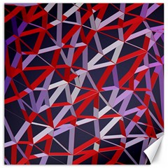 3d Lovely Geo Lines Vii Canvas 20  X 20  by Uniqued