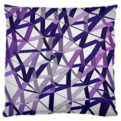 3d Lovely Geo Lines X Large Flano Cushion Case (two Sides) by Uniqued