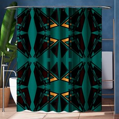 Abstract Geometric Design    Shower Curtain 60  X 72  (medium)  by Eskimos