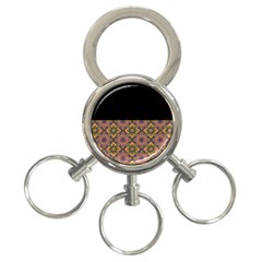 Digitaldesign 3-ring Key Chain by Sparkle