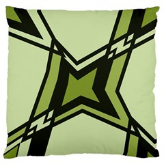 Abstract Pattern Geometric Backgrounds   Standard Flano Cushion Case (one Side) by Eskimos