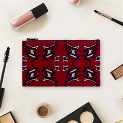 Abstract Pattern Geometric Backgrounds   Cosmetic Bag (small) by Eskimos